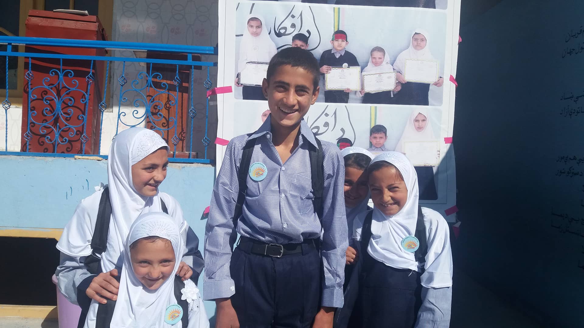 Family supported by Educate The World in Afghanistan